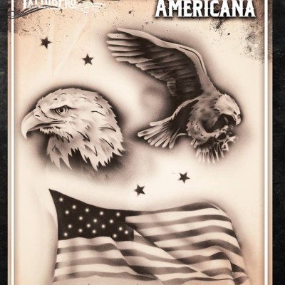 Airbrush Tattoo Pro Americana